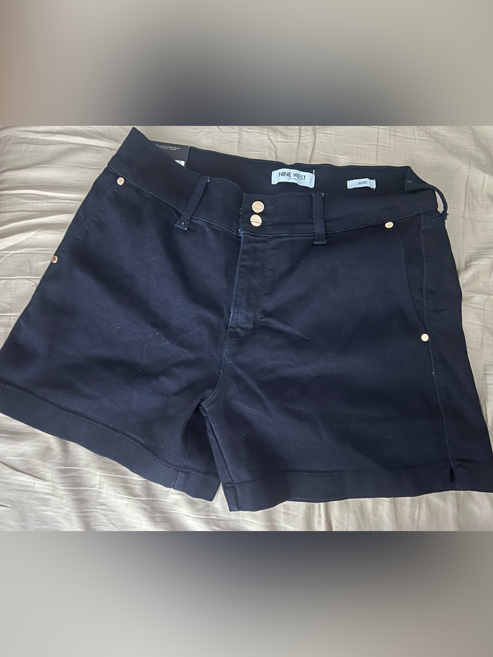 Nine West navy blue shorts